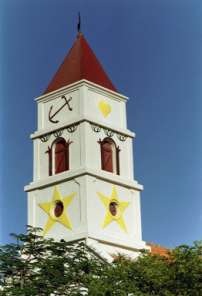 Kerktoren Aruba protestantse gemeente- Alofs